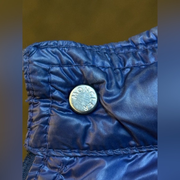 MONCLER Men’s Gui Packable Down Vest in Blue; Size: 2 (With CoA) - Picture 14 of 15